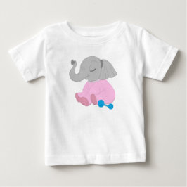 Camiseta Para Bebê Camiseta de bebê elefante bebê