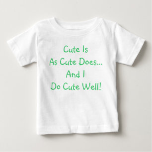 Camiseta Para Bebê Camiseta de Bebê Engraçado Fofo É Como Fofo Faz