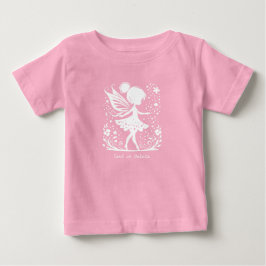 Camiseta Para Bebê Camiseta de Bebê Floral Pequena
