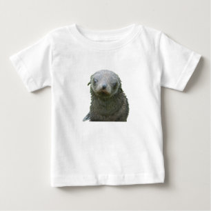 Camiseta Para Bebê Camiseta de Bebê Foca Fofa