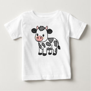 Camiseta Para Bebê Camiseta de Bebê Fofa com Ilustração Adorável de V