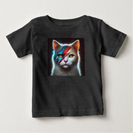 Camiseta Para Bebê Camiseta de bebê gato legal!