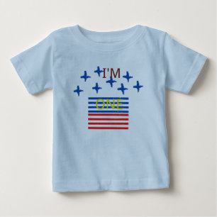Camiseta Para Bebê Camiseta de Bebê I'm Pluse One