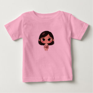 Camiseta Para Bebê Camiseta de Bebê Menina Kawaii Fofa Chibi