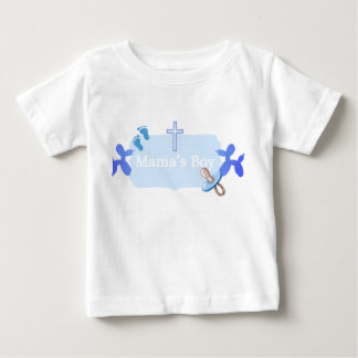 Camiseta Para Bebê Camiseta de bebê Menino da Mamãe