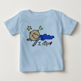 Camiseta Para Bebê Camiseta de Bebê Menino Durmo