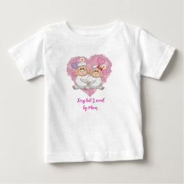 Camiseta Para Bebê Camiseta de Bebê Minúsculo, mas Amado pela Mamãe