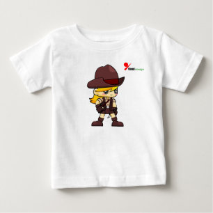 Camiseta Para Bebê Camiseta de Bebê Pequeno Aventureiro 