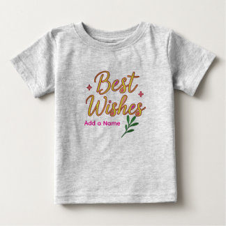 Camiseta Para Bebê Camiseta de Bebê – Personalizada com Nome