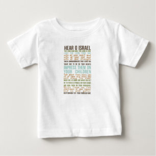 Camiseta Para Bebê Camiseta de bebê Shema
