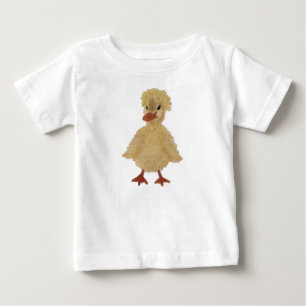 Camiseta Para Bebê Camiseta de bebê T-shirt de pata Unisex