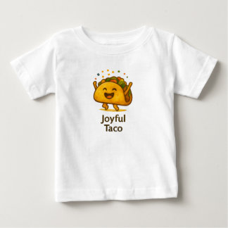 Camiseta Para Bebê Camiseta de Bebê Taco Fofo Festa de Aniversário de