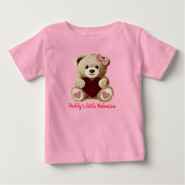 Camiseta Para Bebê camiseta de bebê urso fofo primeiro dia dos namora