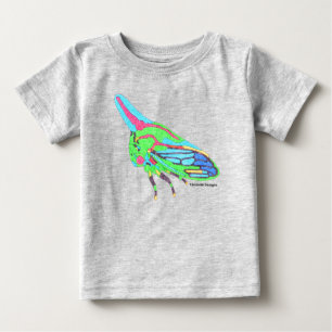 Camiseta Para Bebê Camiseta de Bebê (vívida) - Oak Treehopper
