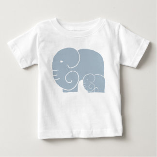 Camiseta Para Bebê Camiseta de Elefante e Bebê