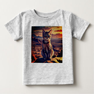 Camiseta Para Bebê "Camiseta de explosão de Abstrato vibrante para o 