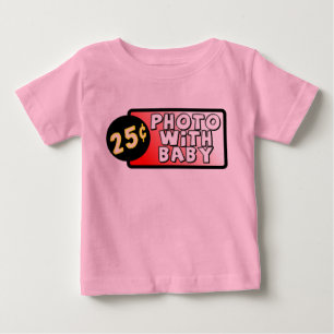 Camiseta Para Bebê Camiseta Divertida com Bebê Humor Infantil