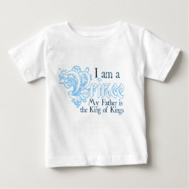 Camiseta Para Bebê Camiseta do bebê Rei dos Reis criança