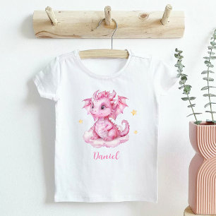 Camiseta Para Bebê Camiseta do Pequeno Dragão Fofo Bebê