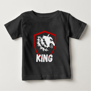 Camiseta Para Bebê Camiseta do Pequeno Rei Leão Bebê