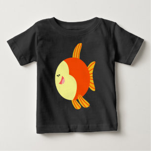 Camiseta Para Bebê Camiseta-frade-cartoon