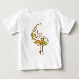 Camiseta Para Bebê Camiseta Infantil Bailarina Bebê