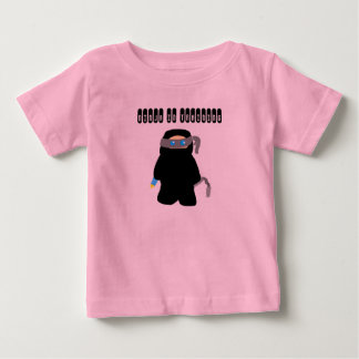 Camiseta Para Bebê Camiseta Ninja-In-Training do Bebê