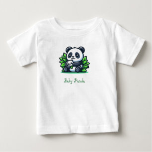 Camiseta Para Bebê Camiseta Panda Bebê