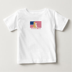 Camiseta Para Bebê Camiseta Patriótica Bebê