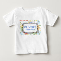 Camiseta-primeiro aniversario de Transporte Person