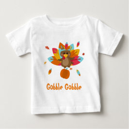 Camiseta Para Bebê Camiseta turca Camiseta bebê Camiseta gobble