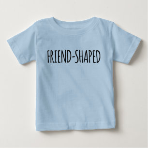 Camiseta Para Bebê Camisinha amiguinha moldada