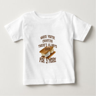 Camiseta Para Bebê Camp Smores