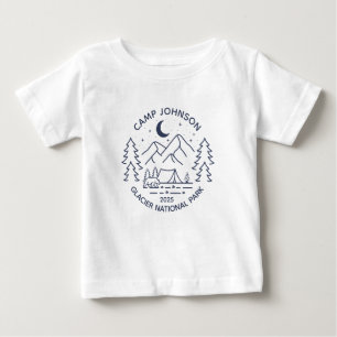 Camiseta Para Bebê Campanha de Correspondência de Grupo da Família Pe