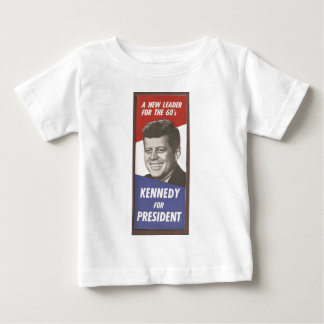 Camiseta Para Bebê Campanha de JFK