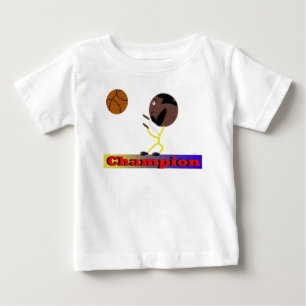 Camiseta Para Bebê Campeão atleta da bola de boliche