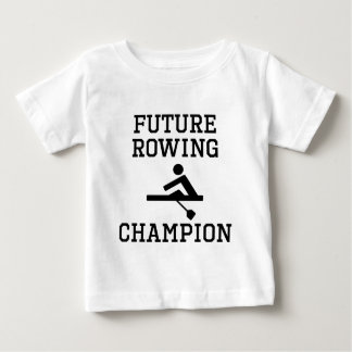Camiseta Para Bebê Campeão futuro do enfileiramento