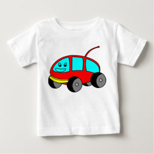 Camiseta Para Bebê Camper Van Cartoon