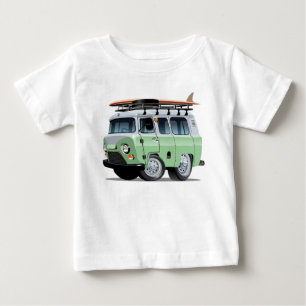 Camiseta Para Bebê Camping de Desenho Animado