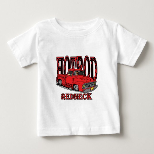 Camiseta Para Bebê Campónio de Hotrod (Frente)