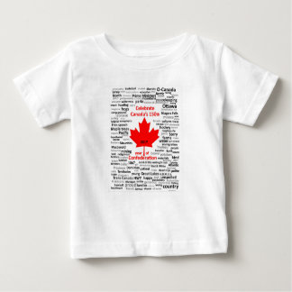 Camiseta Para Bebê Canada150 Baby Romper