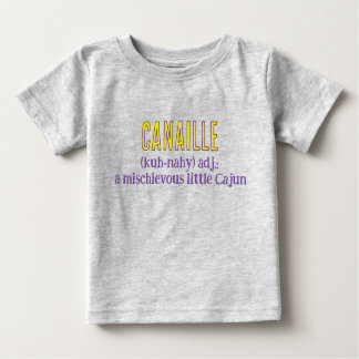 Camiseta Para Bebê Canaille Baby T-shirt