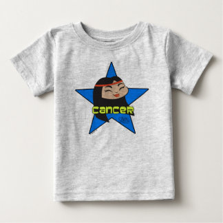 Camiseta Para Bebê Cancer T-Shirt