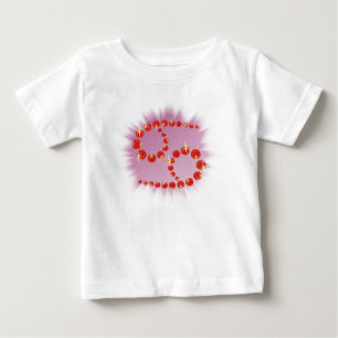 Camiseta Para Bebê Cancerosa Tierkreiszeichen - constelação alparga