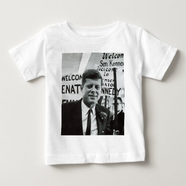 Camiseta Para Bebê Candidato Kennedy (Frente)