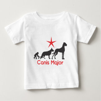 Camiseta Para Bebê Canis Major Grande Danois