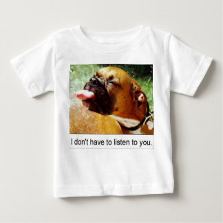 CAMISETA PARA BEBÊ CÃO