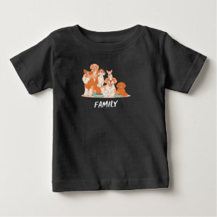 Camiseta Para Bebê cão