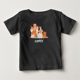 Camiseta Para Bebê cão