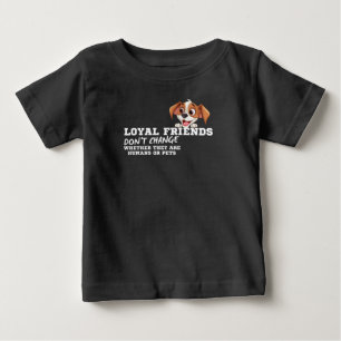 Camiseta Para Bebê cão